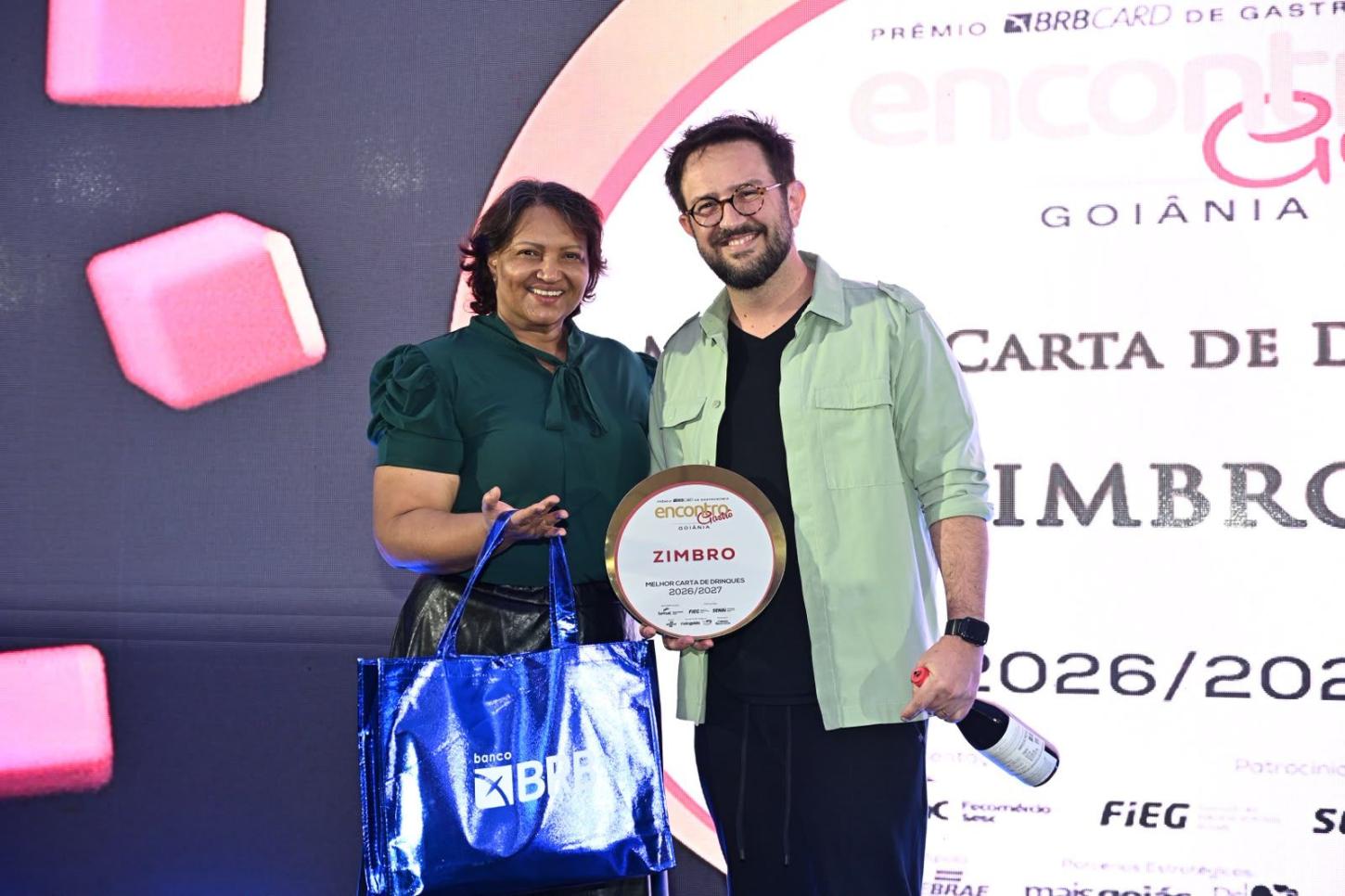 Zimbro Bar conquista prêmio de Melhor Carta de Drinks no Encontro Bistrô 2026