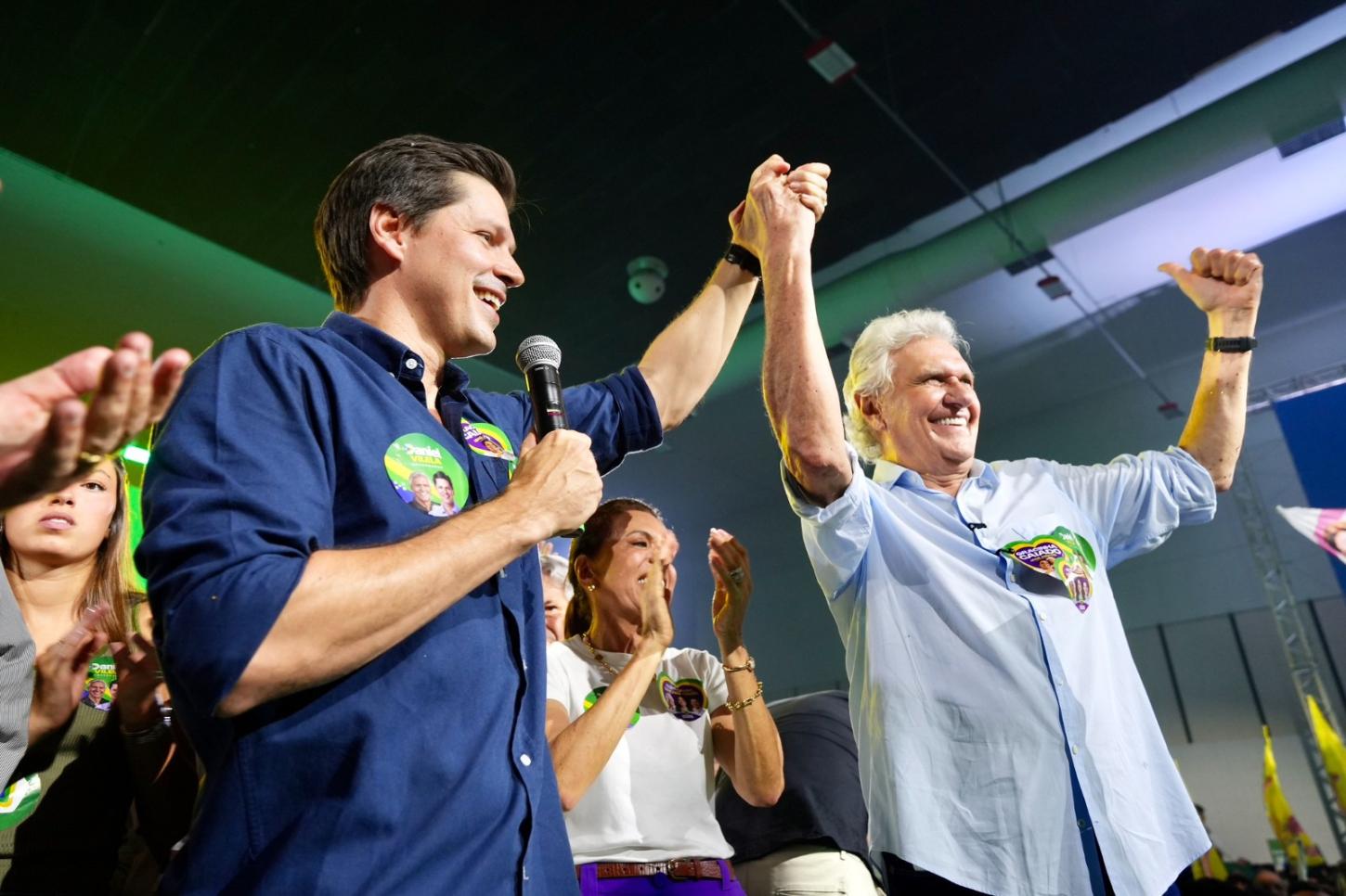 Ao lado de Caiado, Daniel Vilela abre campanha à reeleição com grande mobilização no Entorno do DF
