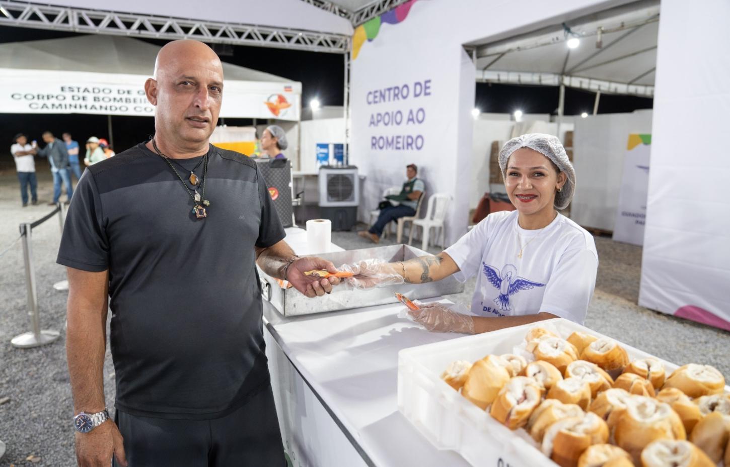 Centro de Apoio de Muquém é aberto aos romeiros em Niquelândia