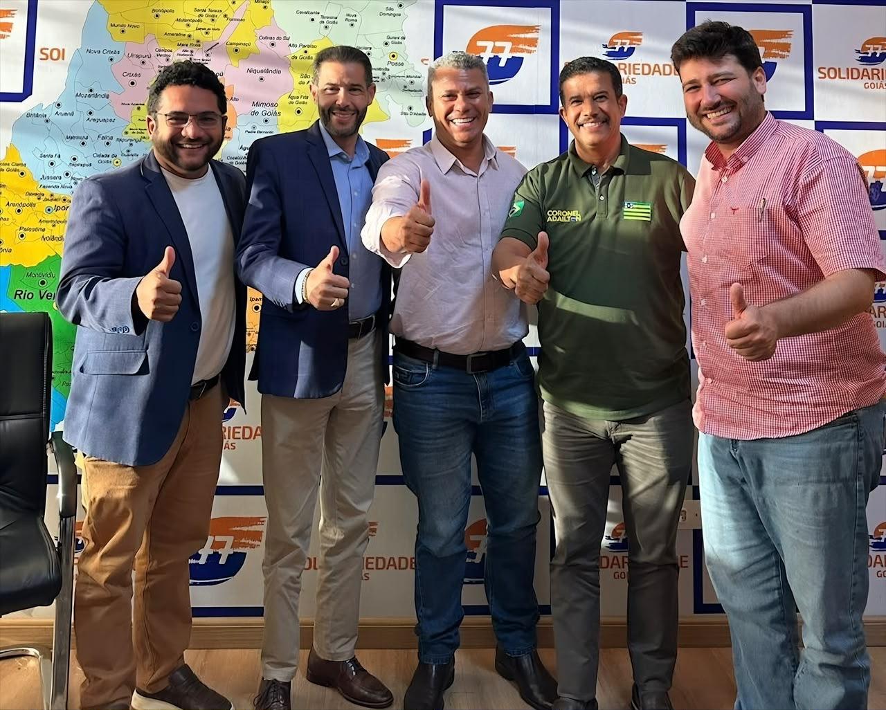 Denes Pereira reforça dobradinha com Coronel Adailton, Wagner Neto, Anderson Teodoro e Júlio Pina