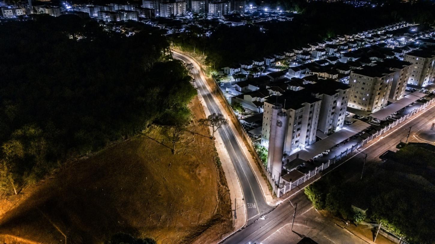 Gestão Vilela intensifica ampliação de iluminação de LED em mais 11 novos trechos