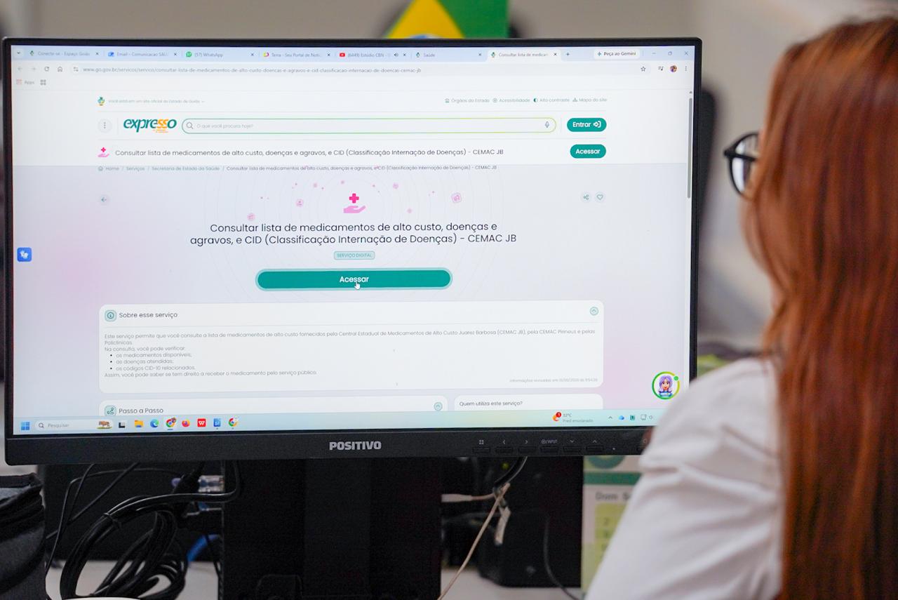 Governo de Goiás oferece serviços digitais de Saúde