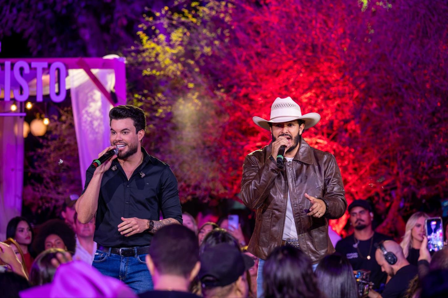 Max & Luan grava DVD em Aparecida de Goiânia