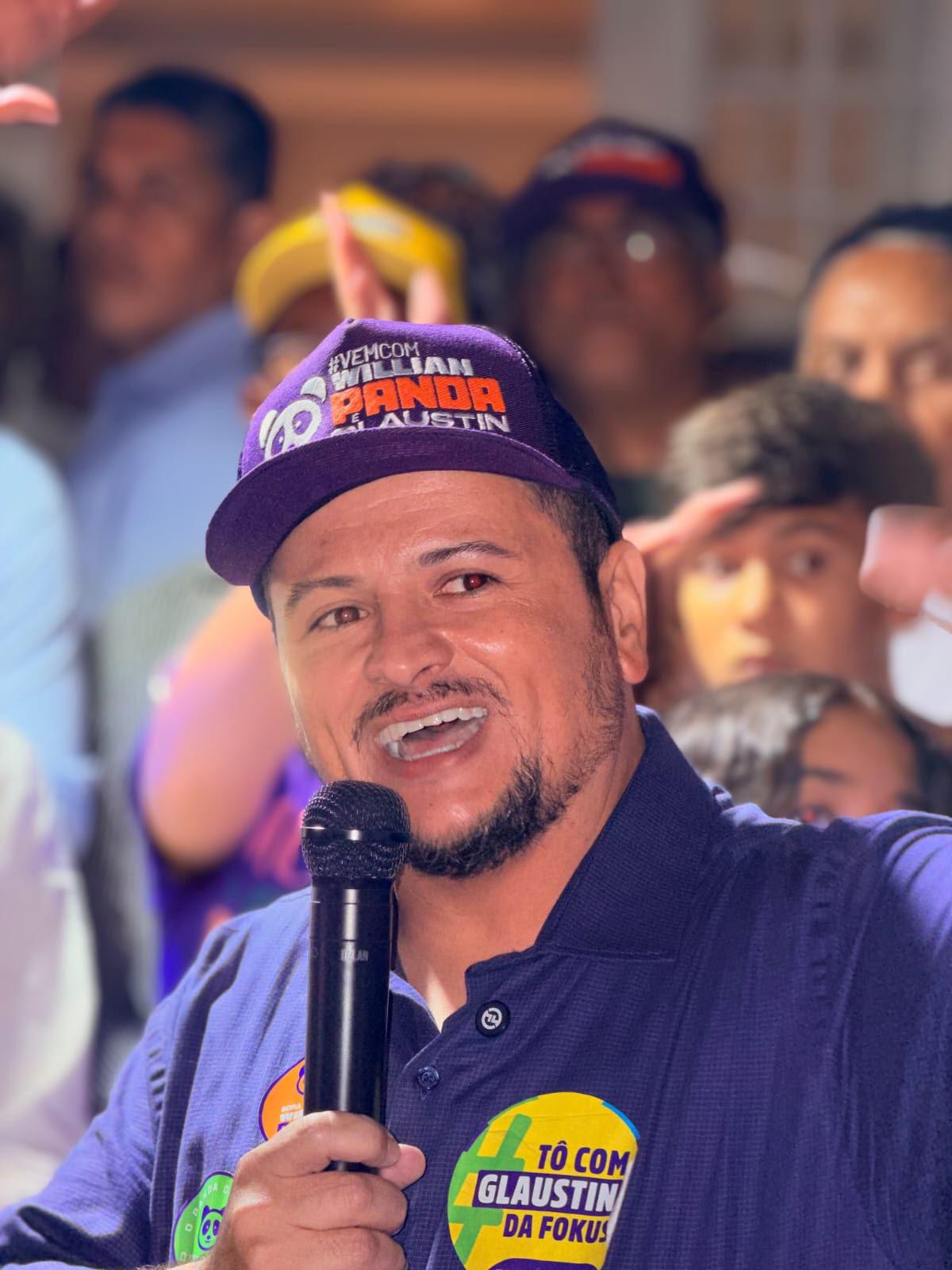 Willian Panda recebe apoio de vereadores e suplentes que juntos receberam mais de 21 mil votos em 2024