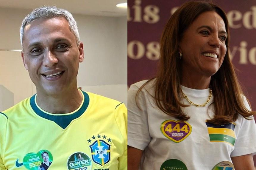 Gracinha Caiado e Gustavo Gayer são eleitos senadores por Goiás