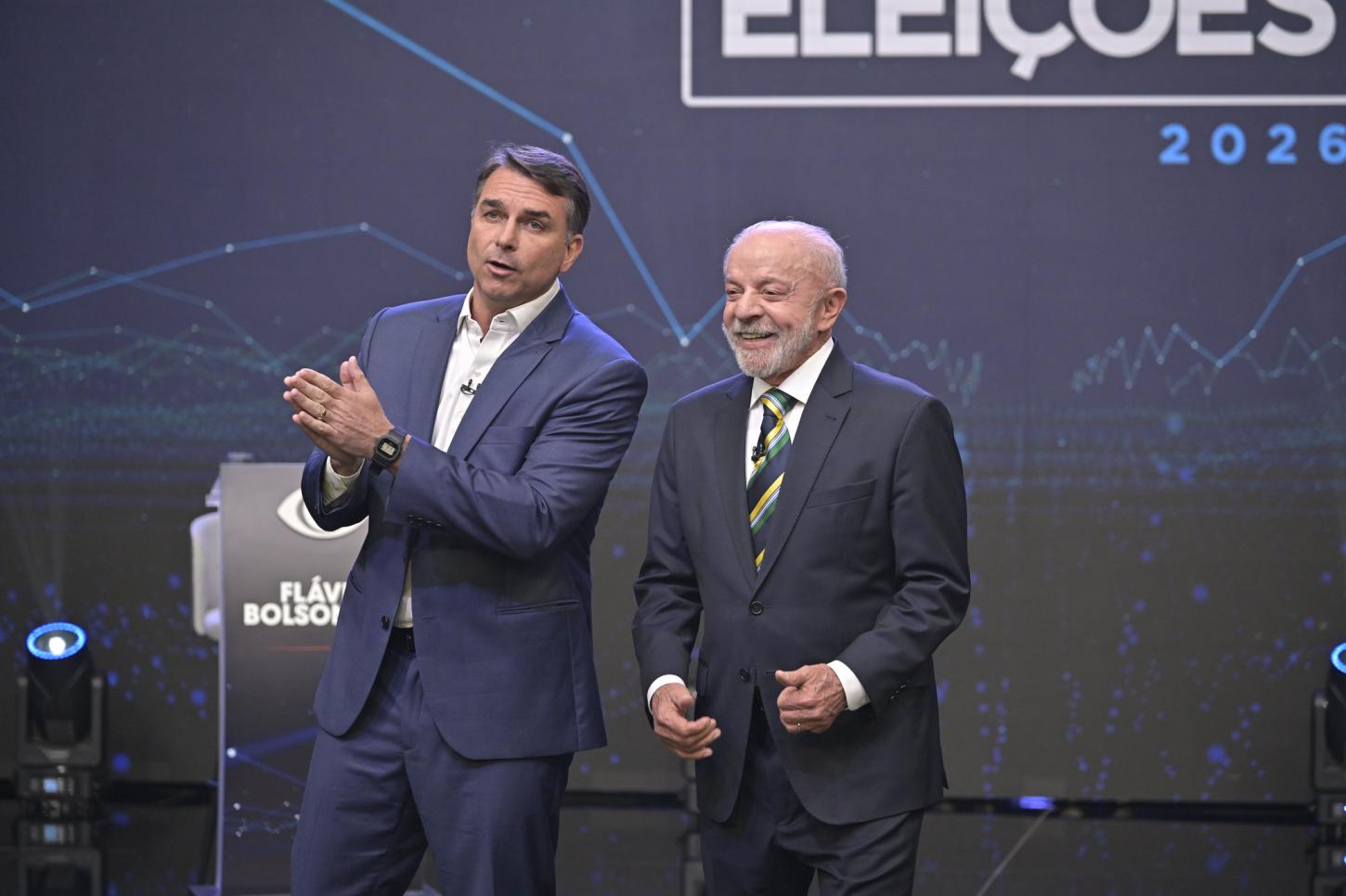 Lula e Flávio Bolsonaro protagonizam debate marcado por ataques, tensão e poucas propostas na Band