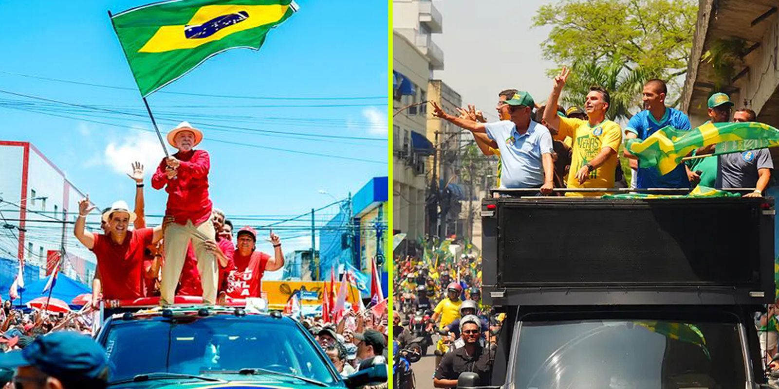 Eleições presidenciais: Lula faz comício em Natal e Flávio em ato no Rio