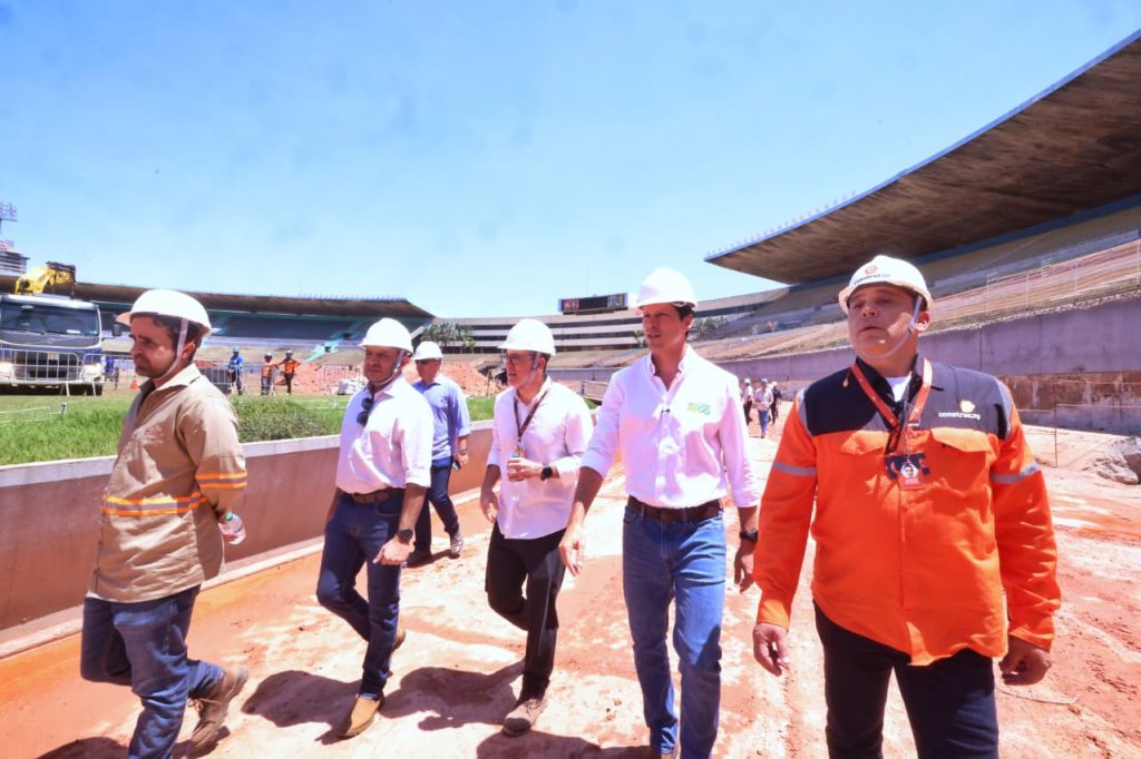 Obras do Complexo Serra Dourada são vistoriadas