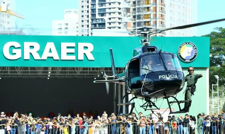2º Portões Abertos do Graer celebra aquisição de novas aeronaves e aproxima população das forças de segurança