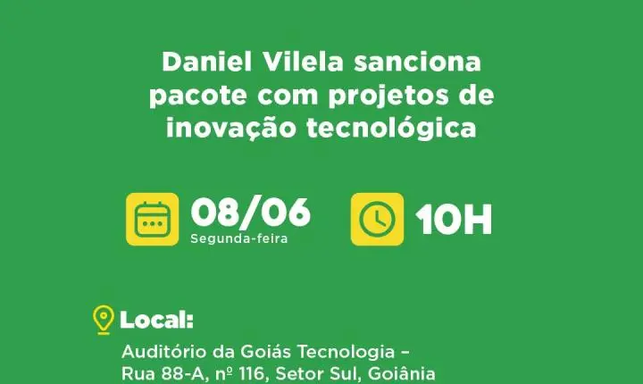 Agenda do governador para segunda-feira