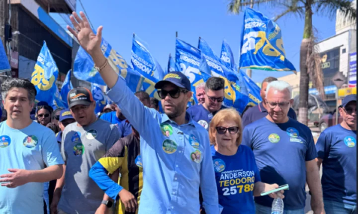 Anderson Teodoro amplia votação em 54% e conquista a reeleição em Goiás