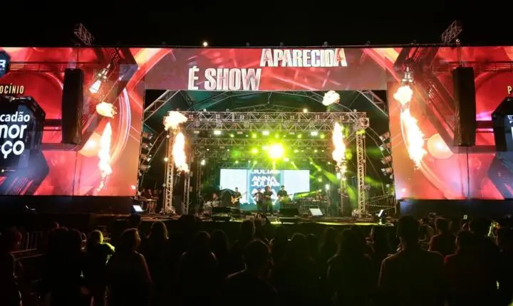 Aparecida é Show 2026 começa hoje, com grandes atrações nacionais