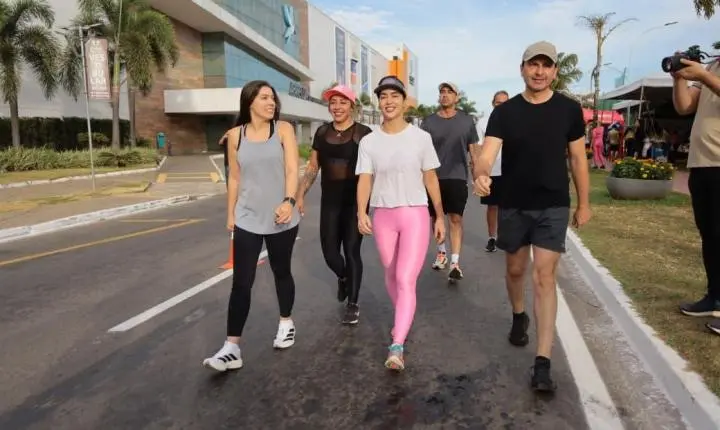 Avenida Independência vira grande rua de lazer aos domingos em Aparecida de Goiânia 