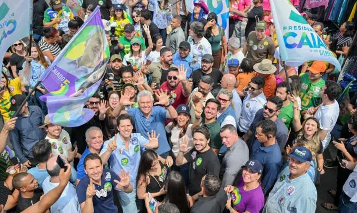 Caiado afirma que Daniel Vilela manterá Goiás como modelo de segurança pública referência para o país