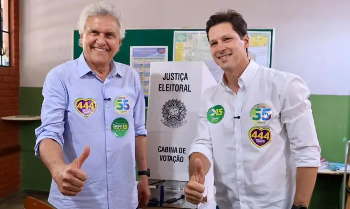 Daniel Vilela vota em Goiânia e destaca campanha de diálogo com os goianos