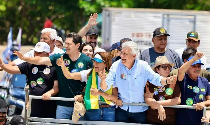 “É competente e bom de serviço”, afirma Caiado sobre Daniel Vilela