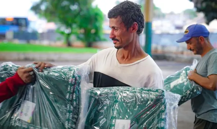Em nova onda de frio, Campanha Aquecendo Vidas entrega 88 mil cobertores