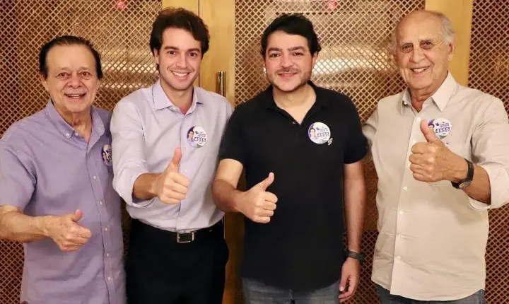 Felipe Cecílio recebe apoios de Jovair e Henrique Arantes e do vereador Léo José