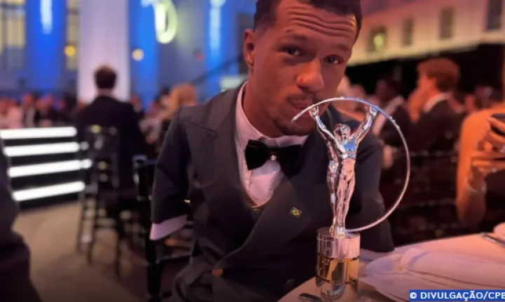 Gabriel Araújo conquista Laureus, maior premiação do esporte mundial