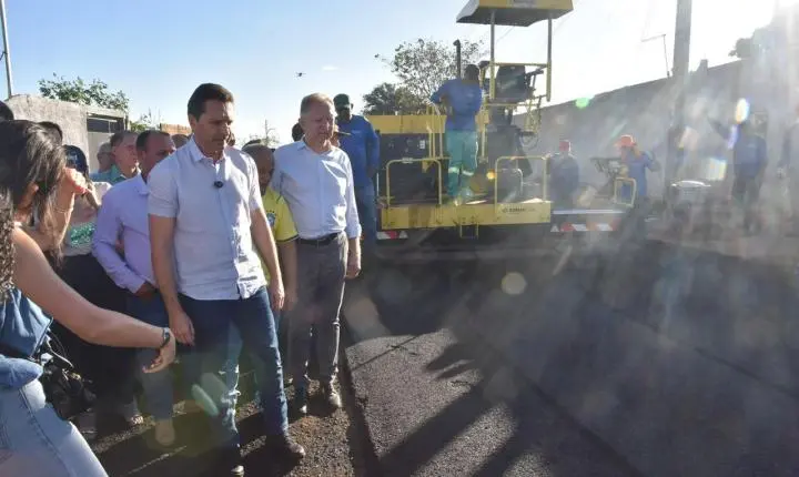 Gestão Vilela avança em obras e serviços e transforma realidade de Aparecida