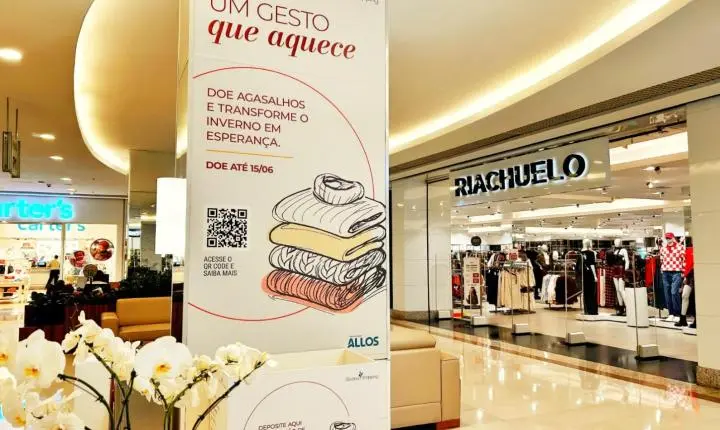 Goiânia Shopping promove campanha do agasalho e convida público para doações