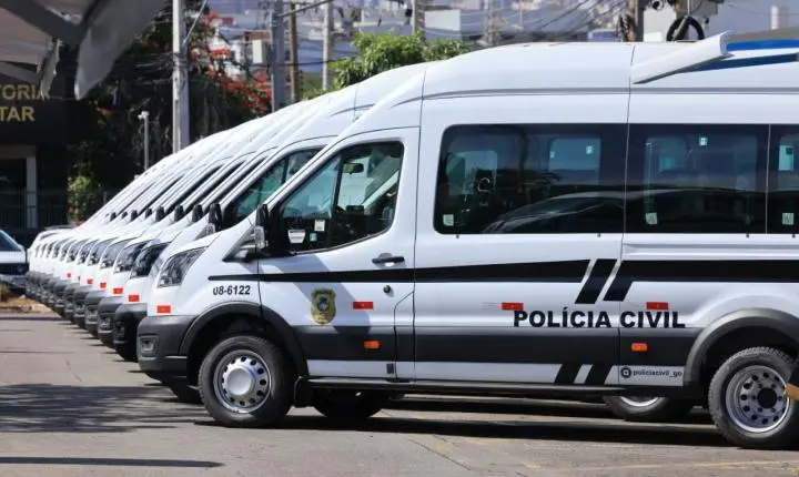Goiás amplia segurança com novos veículos e equipamentos