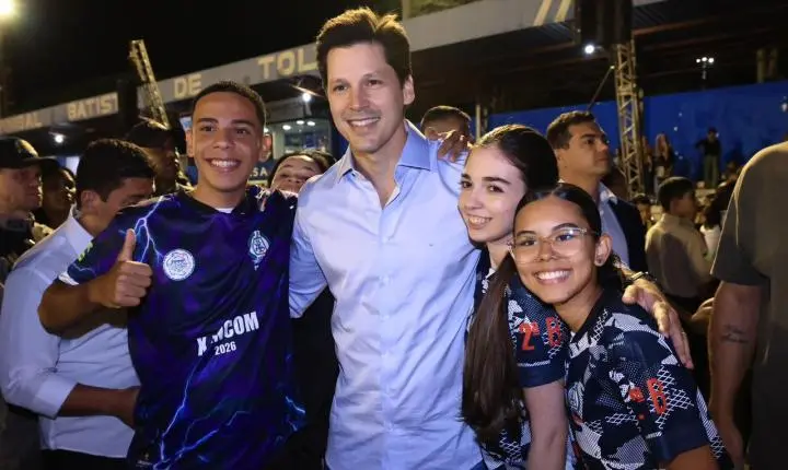 Governador destaca importância do esporte na formação dos jovens durante abertura de jogos internos de colégios militares