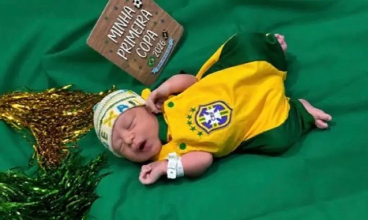 Hospitais estaduais recebem recém-nascidos em clima de Copa