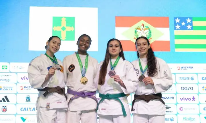 Jogos da Juventude 2026: Vitória Guimarães abre quadro goiano de medalhas com bronze no judô