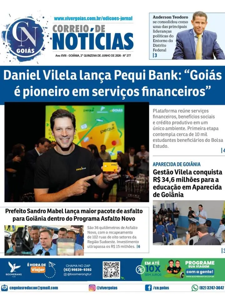 Jornal Correio De Noticias / 2° Quinzena Junho 2026