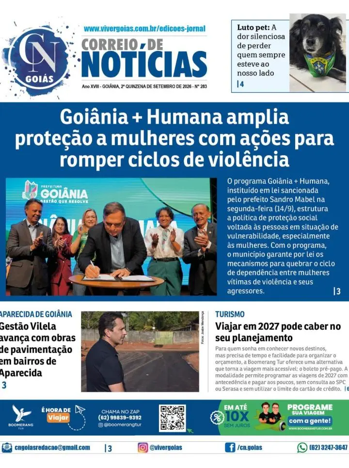 Jornal Correio De Noticias / 2° Quinzena Setembro 2026