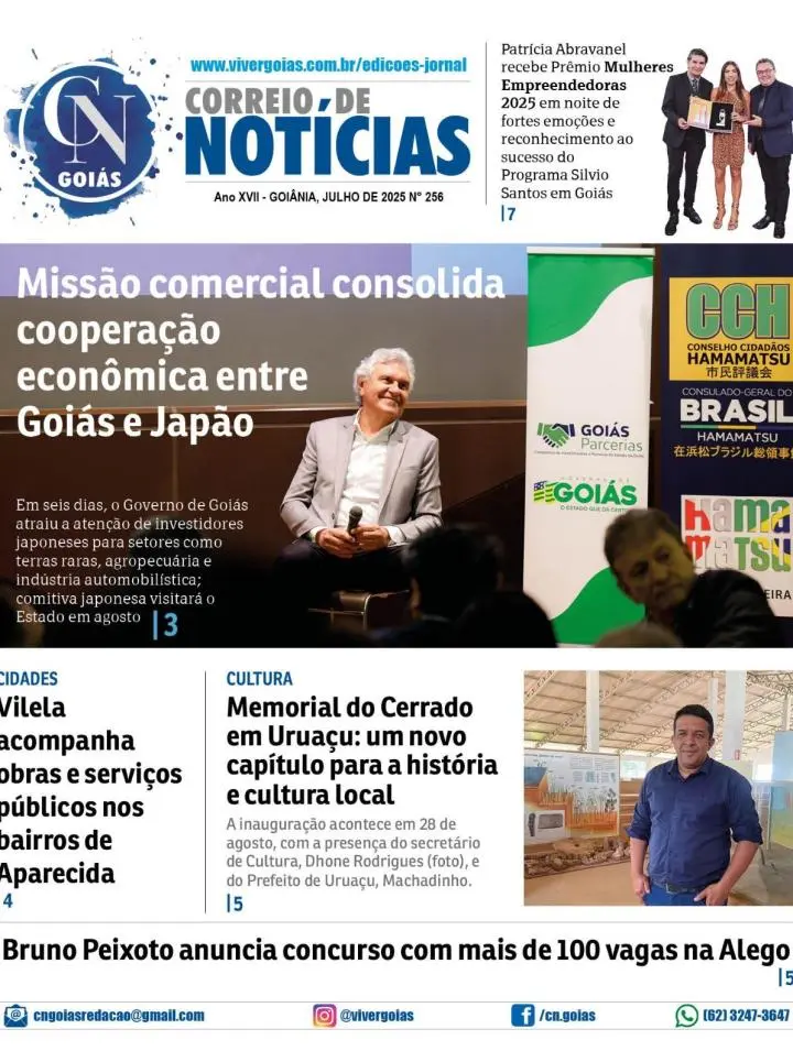 JORNAL CORREIO DE NOTICIAS / JULHO-2025