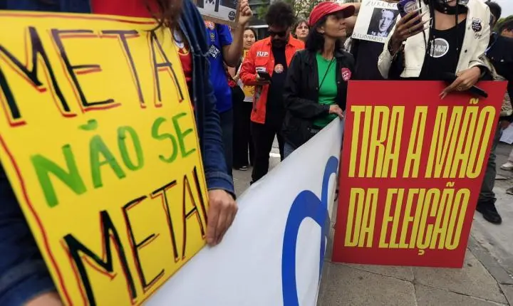 Justiça manda Meta excluir posts sobre assédio eleitoral
