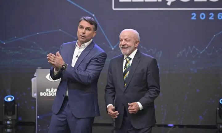 Lula e Flávio Bolsonaro protagonizam debate marcado por ataques, tensão e poucas propostas na Band