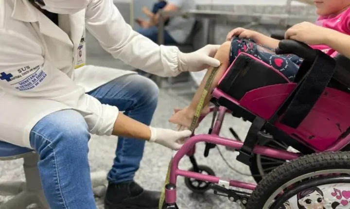 Oficina Itinerante do Crer oferece atendimento ortopédico em São Luís de Montes Belos