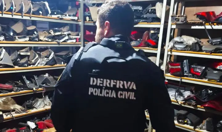 Polícia atua contra adulteração de veículos, receptação e lavagem de dinheiro