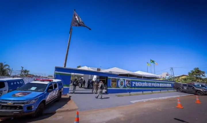Polícia Militar inaugura 2º BPMRURAL em Uruaçu