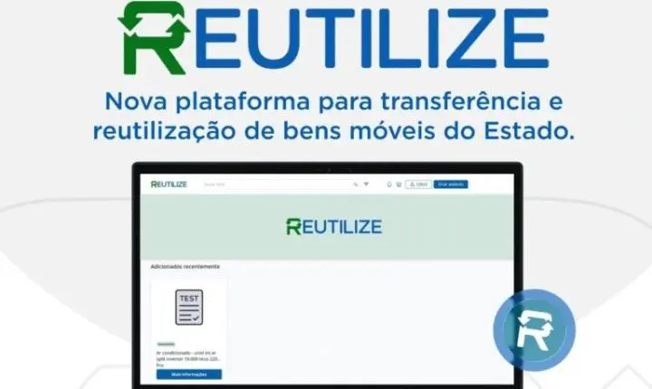 Portal Reutilize moderniza gestão de bens móveis em Goiás
