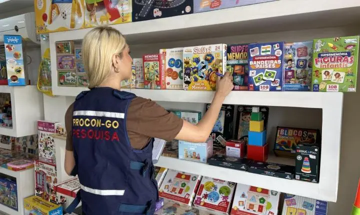 Preço de brinquedos varia até 400% em Goiânia, aponta Procon Goiás