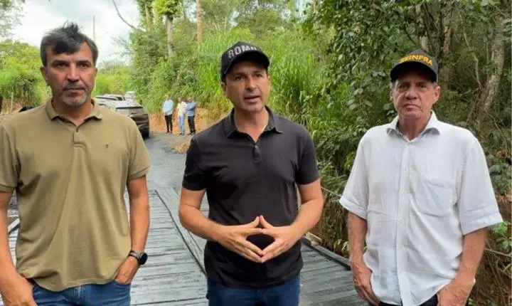 Prefeito Vilela entrega nova ponte entre os setores Continental e Buenos Aires