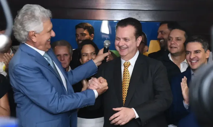 PSD oficializa candidatura de Caiado à presidência da República