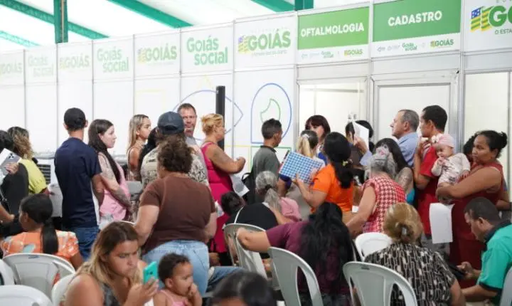 Saúde realiza mais de 1,6 mil atendimentos durante Goiás Social na Região Noroeste de Goiânia