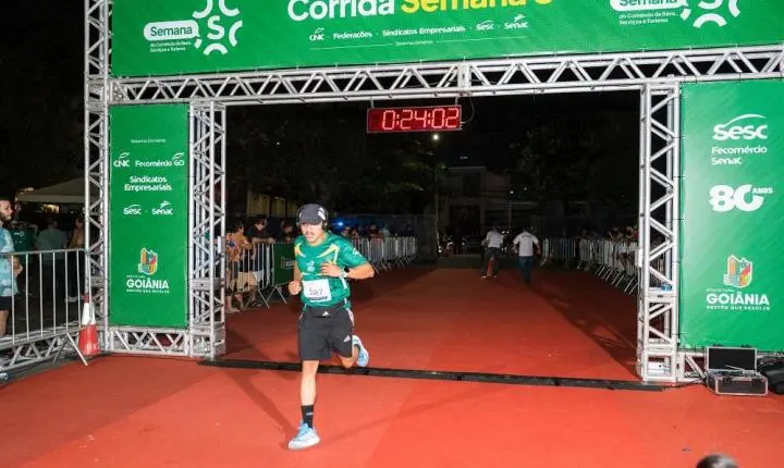 Sesc Goiás promove corrida de rua em comemoração aos 80 anos da instituição 