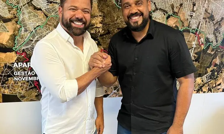 Vereador Rogério Almeida declara apoio à pré-candidatura de Vanilson Bueno em Aparecida