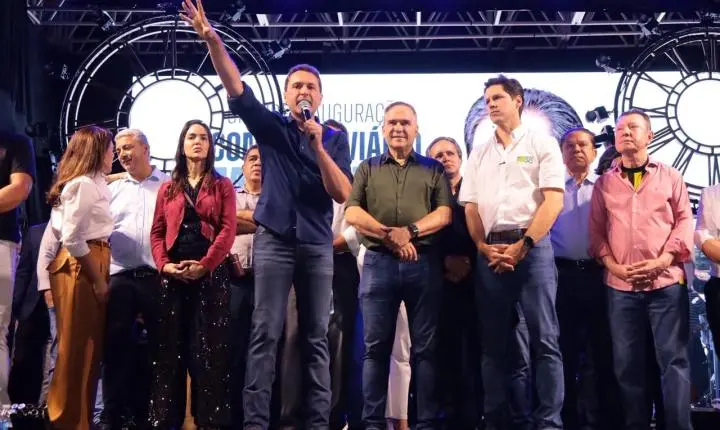 Vilela e Daniel eternizam legado de Maguito no novo complexo viário de Aparecida